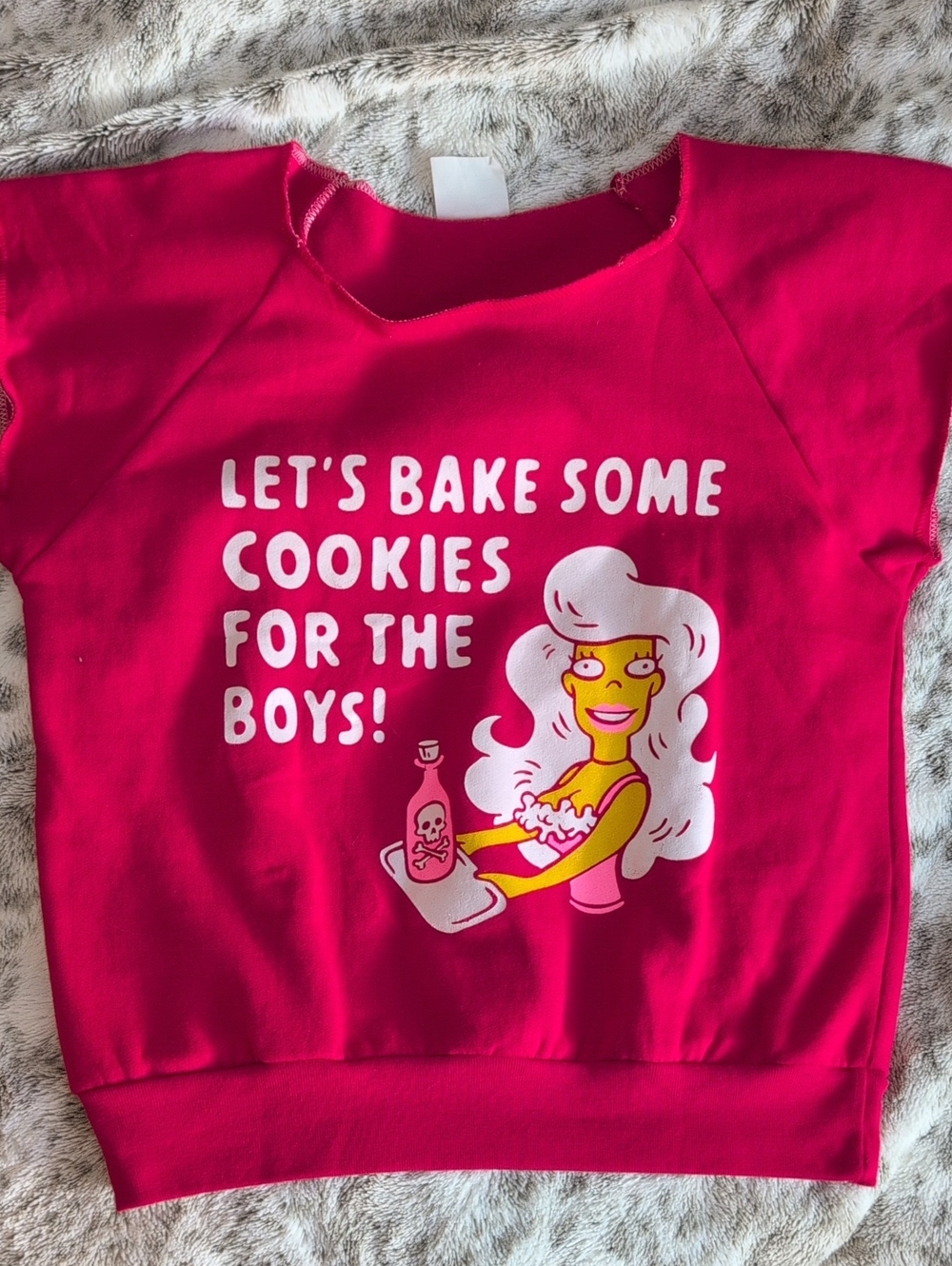 Simpsons Malibu Stacy Sweatshirt Short Sleeved